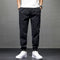 Pantalones Casuales de Imitación Cuero para Hombre