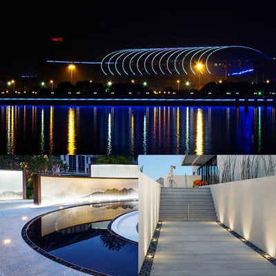 Luz LED Subterránea RGB 1W Impermeable para Jardín y Villa - Image 11