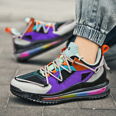 Zapatillas Deportivas Casuales para Hombre - Amortiguación Air Cushion Otoño Invierno Negro - Image 6