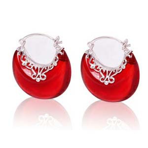 Aretes Luna Bote Elegantes para Mujer - Image 3