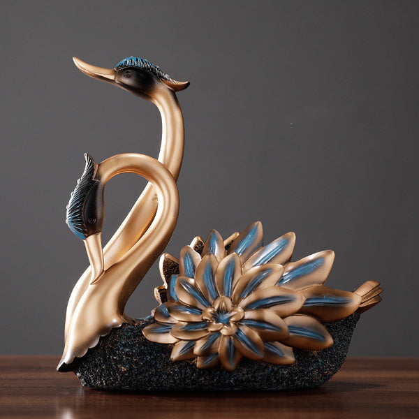 Botellero Decorativo Swan para Sala de Estar - Mueble Vinoteca Elegante