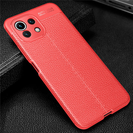 Funda Protectora para Celular con Patrón Piel de Lichi para Hombre - Image 4