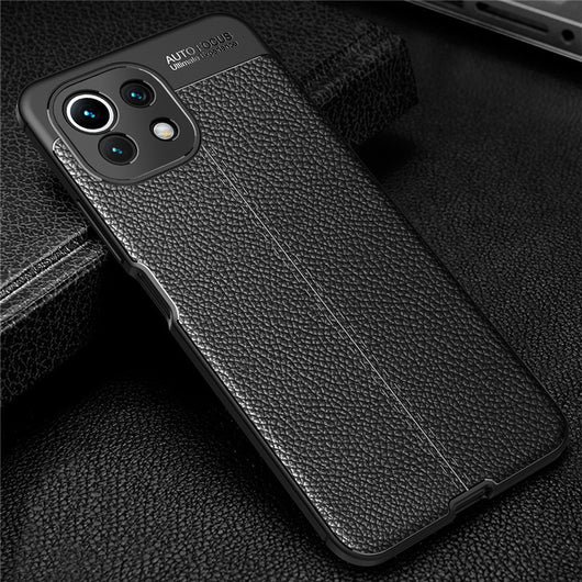 Funda Protectora para Celular con Patrón Piel de Lichi para Hombre - Image 5