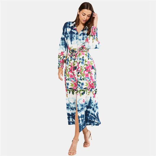 Blusa de Playa Estampada con Botones - Traje de Baño Elegante - Image 4