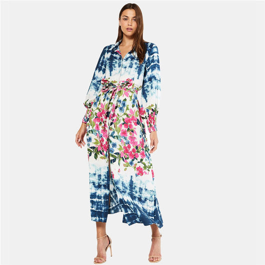Blusa de Playa Estampada con Botones - Traje de Baño Elegante - Image 5