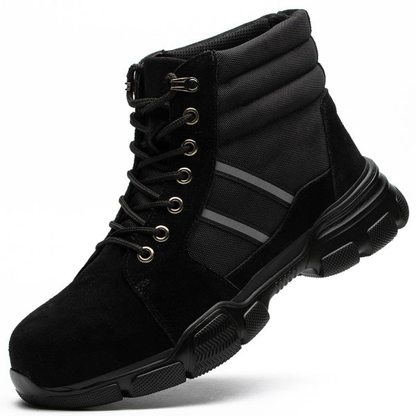 Botas de Seguridad Altas con Protección Anti-Impacto y Anti-Perforación