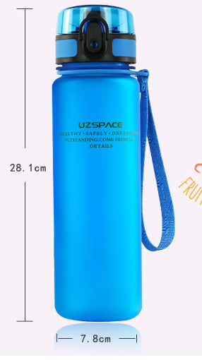Botella Deportiva de Plástico Translúcido con Diseño Colorido - Image 6