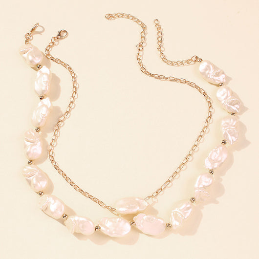 Collar de Perlas Irregulares para Celebrar - Image 9