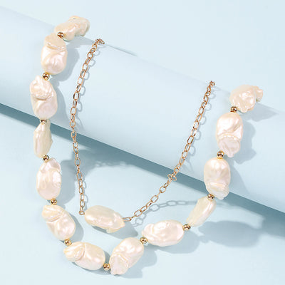 Collar de Perlas Irregulares para Celebrar - Image 7