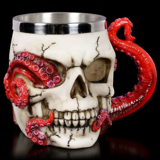 Copa Calavera Vintage para Whiskey y Vino - Diseño Gótico en Acero Inoxidable - Image 4