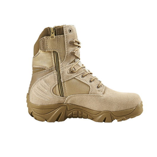Botas Tácticas Delta de Caña Alta Profesionales de Cuero Vacuno - Image 11