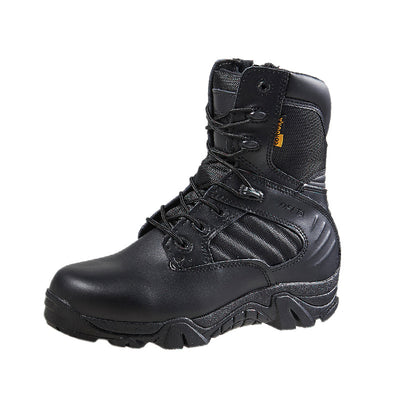 Botas Tácticas Delta de Caña Alta Profesionales de Cuero Vacuno - Image 2