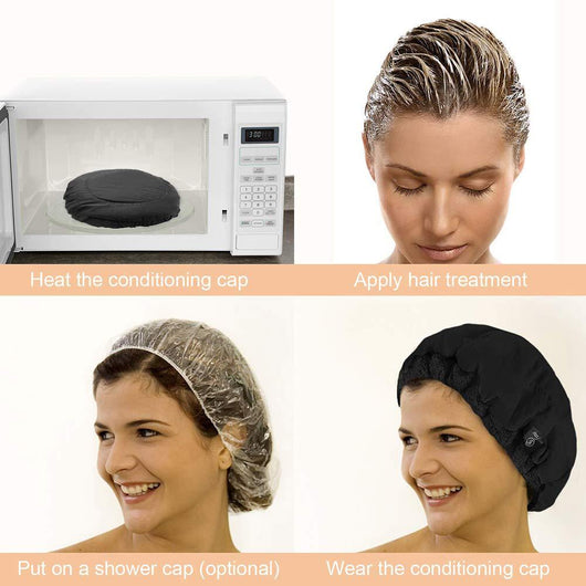 Mascarilla Capilar de Linaza con Aceite - Gorro Nutritivo para Cabello Seco - Image 4