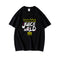 Playera Casual Estampada de Manga Corta Unisex