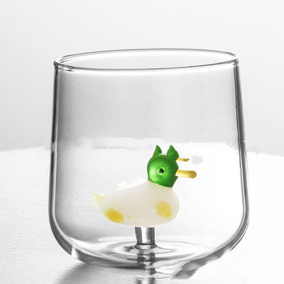 Vaso de Vidrio 3D con Diseño de Animales Adorables - Image 9