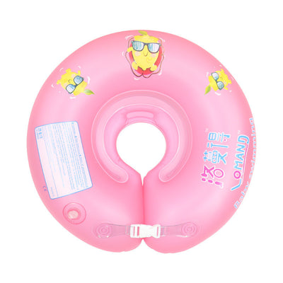 Flotador de Cuello para Bebé Recién Nacido - Anillo Inflable Flor de Cerezo - Image 4