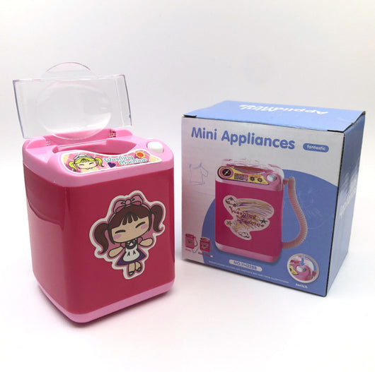 Juego de Accesorios de Belleza con Lavadora de Juguete - Image 3