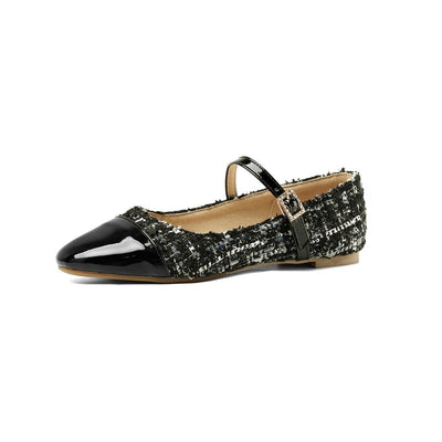 Zapatos Planos Oversized Mujer Otoño - Estilo Hada con Punta Cuadrada y Hebilla - Image 10