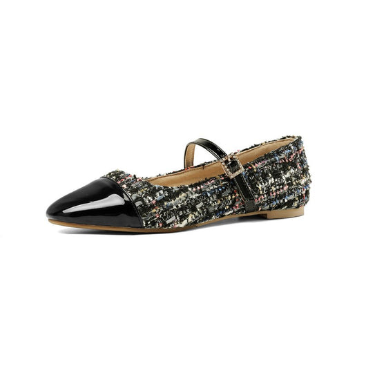 Zapatos Planos Oversized Mujer Otoño - Estilo Hada con Punta Cuadrada y Hebilla - Image 15