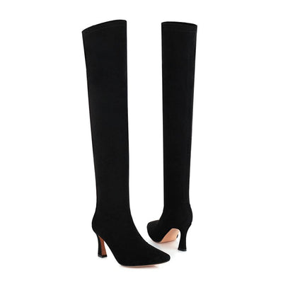 Botas Altas Elásticas para Mujer - Comodidad y Estilo - Image 3