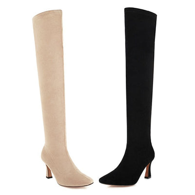 Botas Altas Elásticas para Mujer - Comodidad y Estilo - Image 5