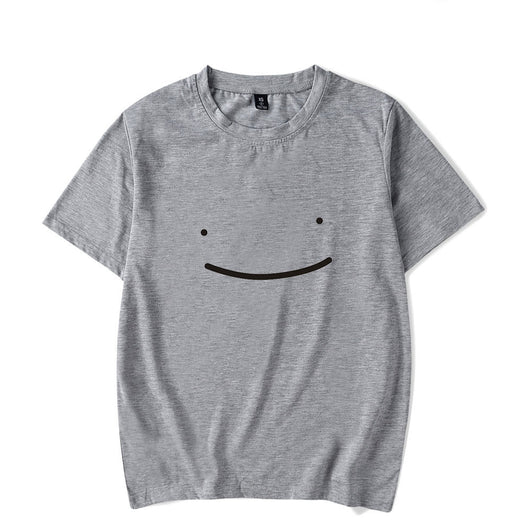 Playera Suelta Estampada 2D Cuello Redondo Manga Corta - Image 8