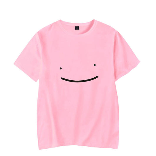 Playera Suelta Estampada 2D Cuello Redondo Manga Corta - Image 12
