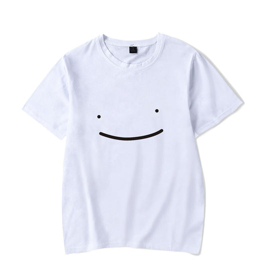 Playera Suelta Estampada 2D Cuello Redondo Manga Corta - Image 2