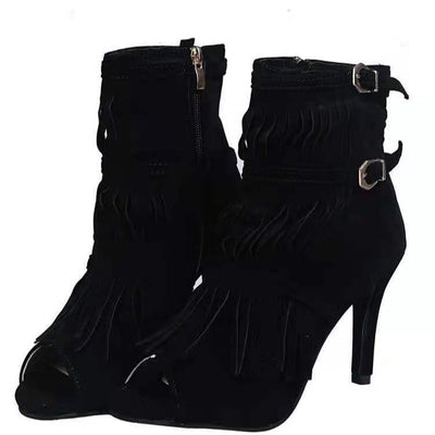 Botas Stiletto de Boca de Pez con Cierre Lateral - Estilo Europeo y Americano - Image 5