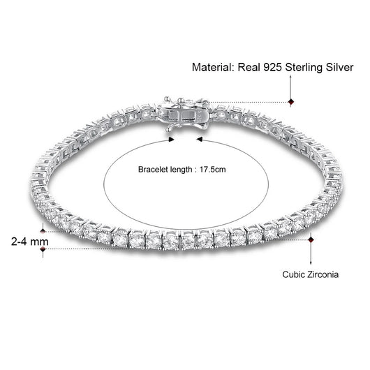 Pulsera de Plata S925 para Mujer - Cadena Ajustable al por Mayor - Image 10