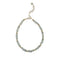 Pulsera de Piedra Lunar Azul Gris con Plata para Mujer