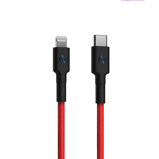 Cable de Carga Rápida PD Certificado MFi para Apple - ZMI Purple Rice