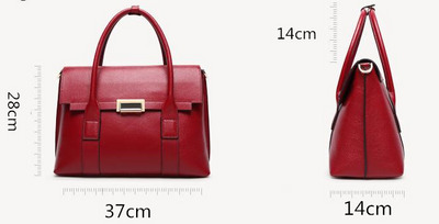 Bolso de Cuero Genuino Estilo Europeo - Bolsa Grande Multiusos para Mujer - Image 11