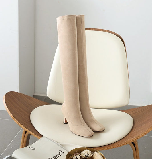 Botas Altas Elásticas para Mujer - Comodidad y Estilo - Image 2