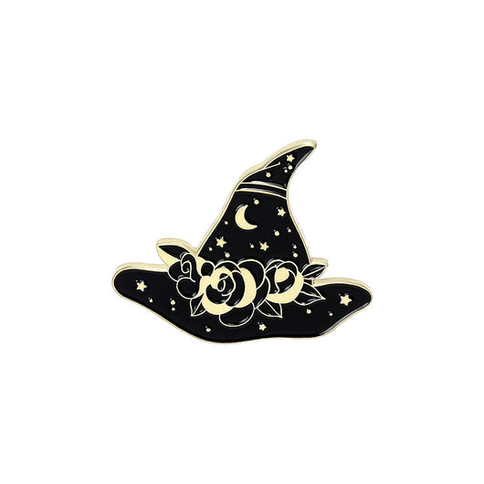 Broche Gato Mágico Negro con Sombrero de Mago - Accesorio Halloween Punk - Image 9