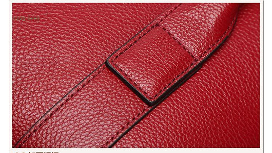 Bolso de Cuero Genuino Estilo Europeo - Bolsa Grande Multiusos para Mujer - Image 12