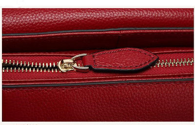 Bolso de Cuero Genuino Estilo Europeo - Bolsa Grande Multiusos para Mujer - Image 14