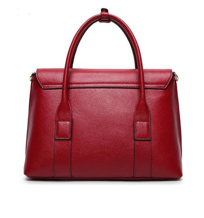 Bolso de Cuero Genuino Estilo Europeo - Bolsa Grande Multiusos para Mujer - Image 17