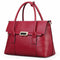 Bolso de Cuero Genuino Estilo Europeo - Bolsa Grande Multiusos para Mujer