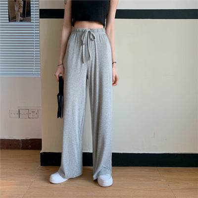 Pantalones de Cintura Alta con Cordón Ajustable para Limpieza - Image 10