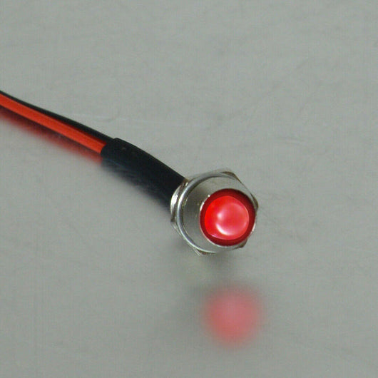 Diodo LED 5MM 5-12V con Cable - Bombilla de Luz Emisora - Image 8