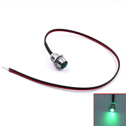 Diodo LED 5MM 5-12V con Cable - Bombilla de Luz Emisora - Image 9