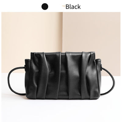 Bolso de Cuero Genuino para Mujer con Patrón Lychee - Bandolera Elegante - Image 7