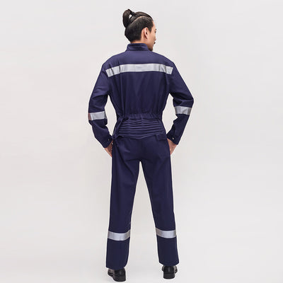 Overol de Trabajo Uniparte para Primavera y Otoño - Ropa de Protección Laboral - Image 9
