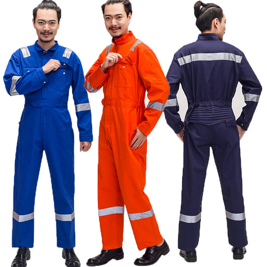 Overol de Trabajo Uniparte para Primavera y Otoño - Ropa de Protección Laboral - Image 8