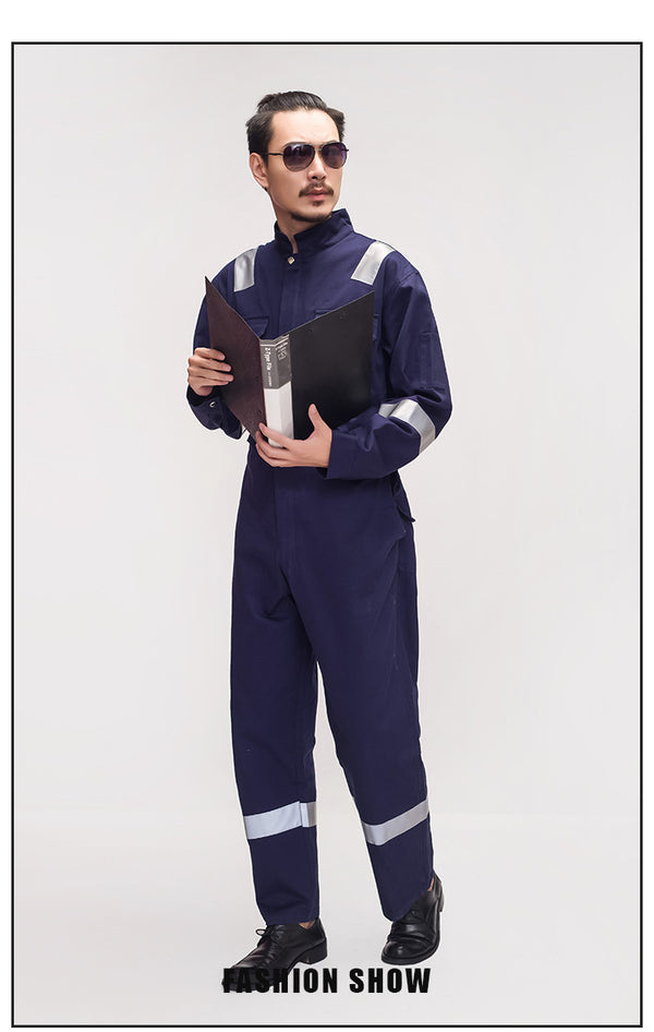Overol de Trabajo Uniparte para Primavera y Otoño - Ropa de Protección Laboral
