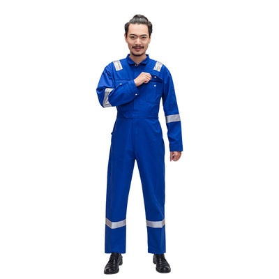 Overol de Trabajo Uniparte para Primavera y Otoño - Ropa de Protección Laboral - Image 3