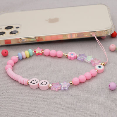 Cadena para Celular con Colgante de Cerámica Suave y Estrella de Cinco Puntas - Image 3