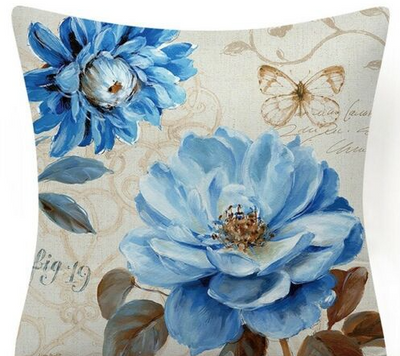 Cojín de Descanso Floral y Pájaros - Almohada Decorativa para Sofá y Auto - Image 21