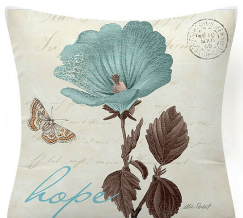 Cojín de Descanso Floral y Pájaros - Almohada Decorativa para Sofá y Auto - Image 24